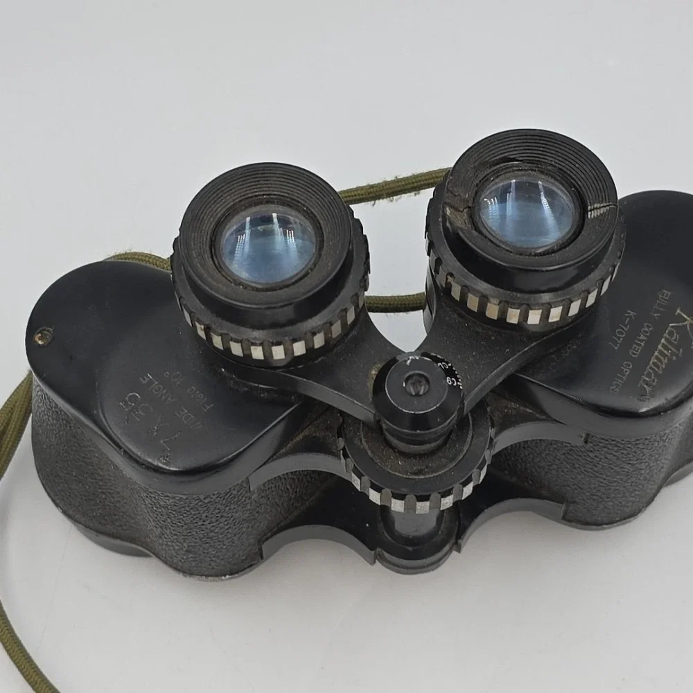 Kalimar Binoculars Field 10 7x35 1000 yd No K-7077 VTG Working Heavy Duty